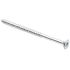 Generic Wood Screws, Flat Head, Phillips , #14 , Zinc, Package Of 10