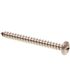 Generic Sheet Metal Screws, #10 X 2in, Gr 18-8 Ss, Package Of 100