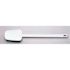 Rubbermaid Commercial 1933 White Spoon-Shaped Spatula Package Of 36