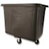 Rubbermaid Commercial Cube Truck, 12 Cu. Ft., 500-Lb Capacity, Black
