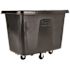 Rubbermaid Commercial Cube Truck, 12 Cu. Ft., 500-Lb Capacity, Black
