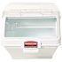 Rubbermaid Commercial Prosave 12.6 Gal Wte Pltc Slf Ingrdint Bin Wth 2-Cup Scoop