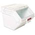 Rubbermaid Commercial Prosave 12.6 Gal Wte Pltc Slf Ingrdint Bin Wth 2-Cup Scoop