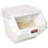 Rubbermaid Commercial Prosave 12.6 Gal Wte Pltc Slf Ingrdint Bin Wth 2-Cup Scoop
