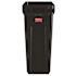 Rubbermaid Commercial Slim Jim 16 Gal Black Trash Can, Package Of 4