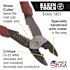 Klein Tools Forged Steel Wire Crimper, Cutter, Stripper