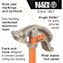 Klein Tools Aluminum Conduit Bender Full Assembly, 1 / 2" Emt With Angle Setter