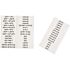 Klein Tools Wire Marker Book For Electrical Panels