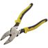 Klein Tools 9'' Journeyman High-Leverage Side-Cutting Connector Crimping Pliers