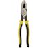Klein Tools 9'' Journeyman High-Leverage Side-Cutting Connector Crimping Pliers