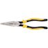 Klein Tools 8'' Journeyman Heavy-Duty Long-Nose Side-Cutting Pliers