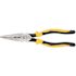 Klein Tools 8'' Journeyman Heavy-Duty Long-Nose Side-Cutting & Stripping Pliers