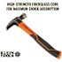 Klein Tools Straight-Claw Hammer, 16-Ounce, 13"