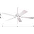 Progress Lighting Airpro Builder 52 In 5-Blade Indoor Ceiling Fan (White)