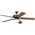 Progress Lighting P2502-20 Airpro 52 In 5-Blade Indoor/Outdoor Ceiling Fan (Antique Bronze)