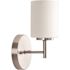 Progress Lighting Replay One Light Antique Bronze Bath Light With Etched Glass