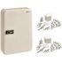 Adir Office 48-Ky Stel Secur Ky Cabnt W/cmb Lck Whte W/100 Ky Tg Package Of 2