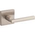 Kwikset Montreal Hall And Closet Lever In Satin NICKEL