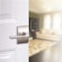 Schlage Latitude Passage Lever, Satin Chrome