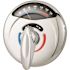 Symmons Visu-Temp With Clear-Vue Trim In Chrome With Lever Handle