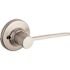 Kwikset Ladera Dummy Lever, Right Hand, Satin NICKEL