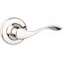 Kwikset Balboa Passage Lever, Polished Chrome