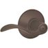 Schlage F-Series Lock F40 Privacy Lever Accent Lever Oil Rubbed Bronze