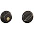 Schlage Residential Aged Bronze Single Cylinder Deadbolt