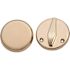 Schlage Bright Brass One Sided Deadbolt With Exterior Trim