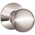 Schlage F-Series Lock F10 Passage Orbit Knob Style Bright Chrome