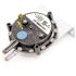 Nordyne Pressure Switch, Spst, -0.20" Pf