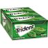 Trident Sugar-Free Gum, Spearmint, 14 Pieces/pack, 12 Packs/box