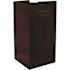 Alpine Industries 40 Gal Mahogany Finish Wooden Tray Top Waste Enclosure Trash