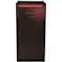 Alpine Industries 40 Gal Mahogany Finish Wooden Tray Top Waste Enclosure Trash