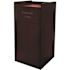 Alpine Industries 40 Gal Mahogany Finish Wooden Tray Top Waste Enclosure Trash