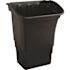 Rubbermaid Commercial 8 Gallon Black Refuse Bin