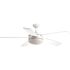 Progress Lighting Fresno 60 In. 5-Blade LED Ceiling Fan W/ Light (White)