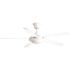 Progress Lighting Signature Plus II 54 In. 5-Blade LED Ceiling Fan W/ Light (White)