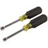 Klein Tools Magnetic Nut Drive Set With Hollow Shaft 3", Package of 2