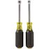 Klein Tools Magnetic Nut Drive Set With Hollow Shaft 3", Package of 2