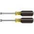 Klein Tools Magnetic Nut Drive Set With Hollow Shaft 3", Package of 2