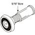 Generic Defender Sec 9/16in, Satin Nkl, 200 Degree Dr Viewer