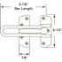 Generic Defender Sec , Bright Brass , Swing Bar Dr Guard