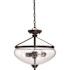 Nuvo Lighting Nuvo LightingThree-Light Semi-Flush Mount Sudbury Bronze