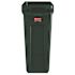 Rubbermaid Commercial Slim Jim 16 Gal Green Trash Can, Package Of 4