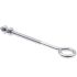 Generic Round Bend Screw Hooks, . 5 In.,zinc, Package Of 10