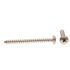 Generic 10 X 2 In. Sheet Metal Screw, Phillips, Stainless, Package Of 25