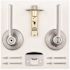 Kwikset KwiksetLadera Privacy Lever, Satin Chrome