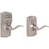 Schlage Camelot Keypad Entry With Flex-Lock, Satin Chrome