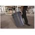 Rubbermaid Commercial 10 Gallon Brute Gray Trash Can